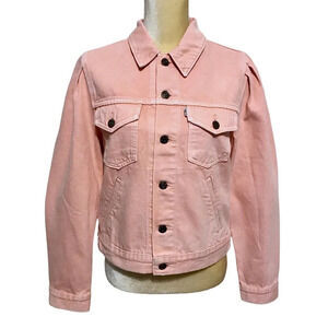 Levi's NWT Pink Wash Jean Jacket Women S